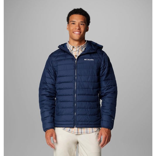 Columbia Men's Powder Lite II Hooded Jacket - Collegiate Navy