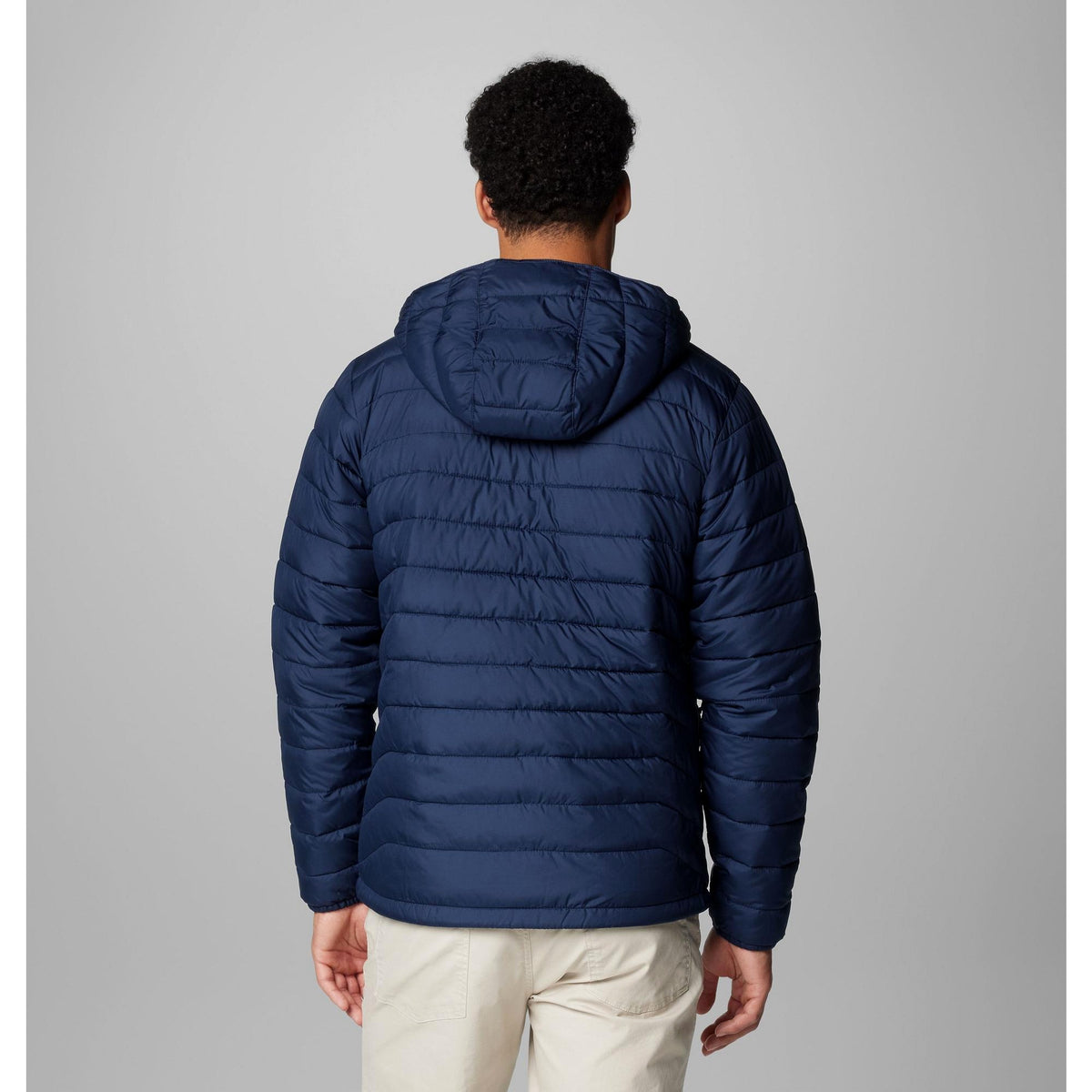 Columbia Men's Powder Lite II Hooded Jacket - Collegiate Navy