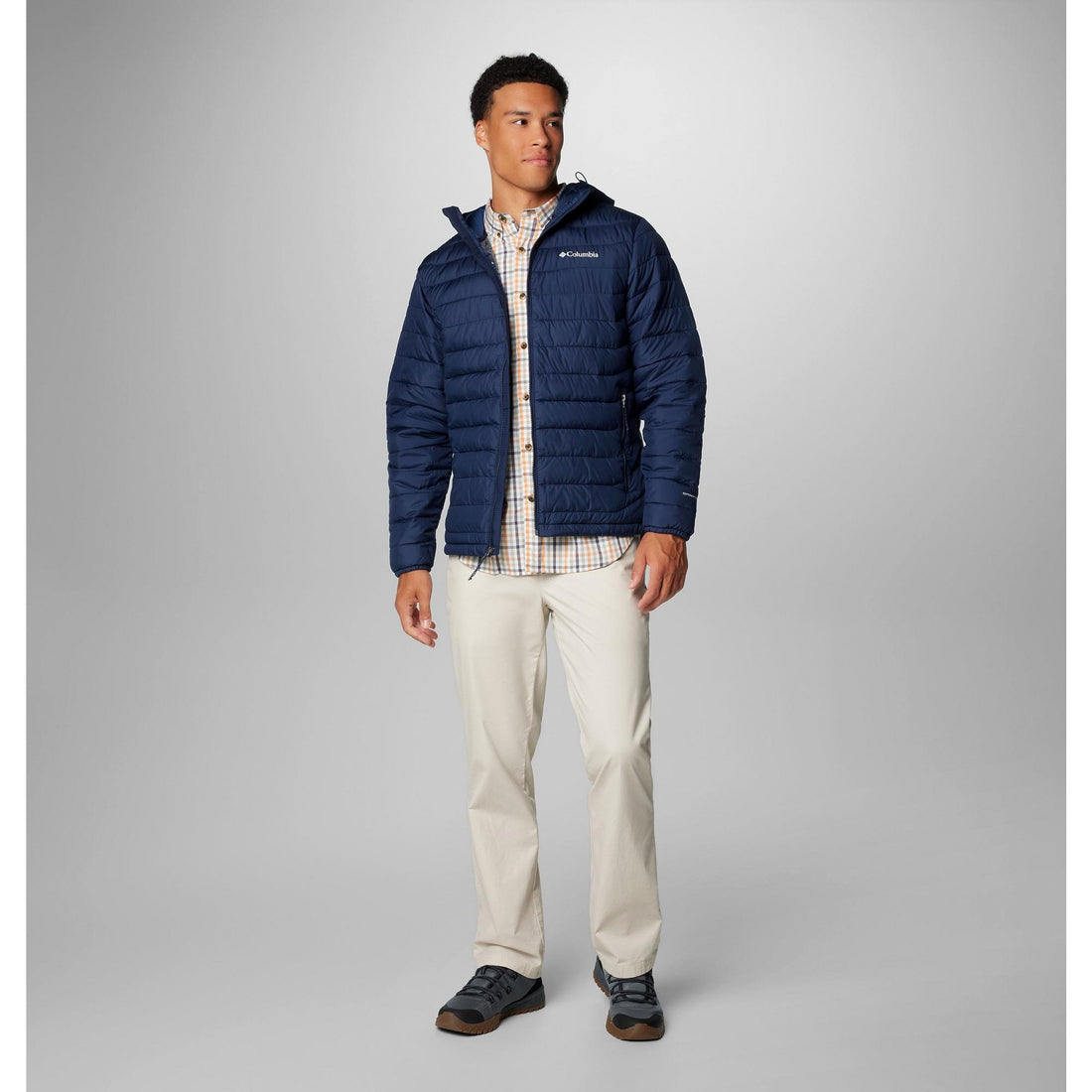 Columbia Men's Powder Lite II Hooded Jacket - Collegiate Navy