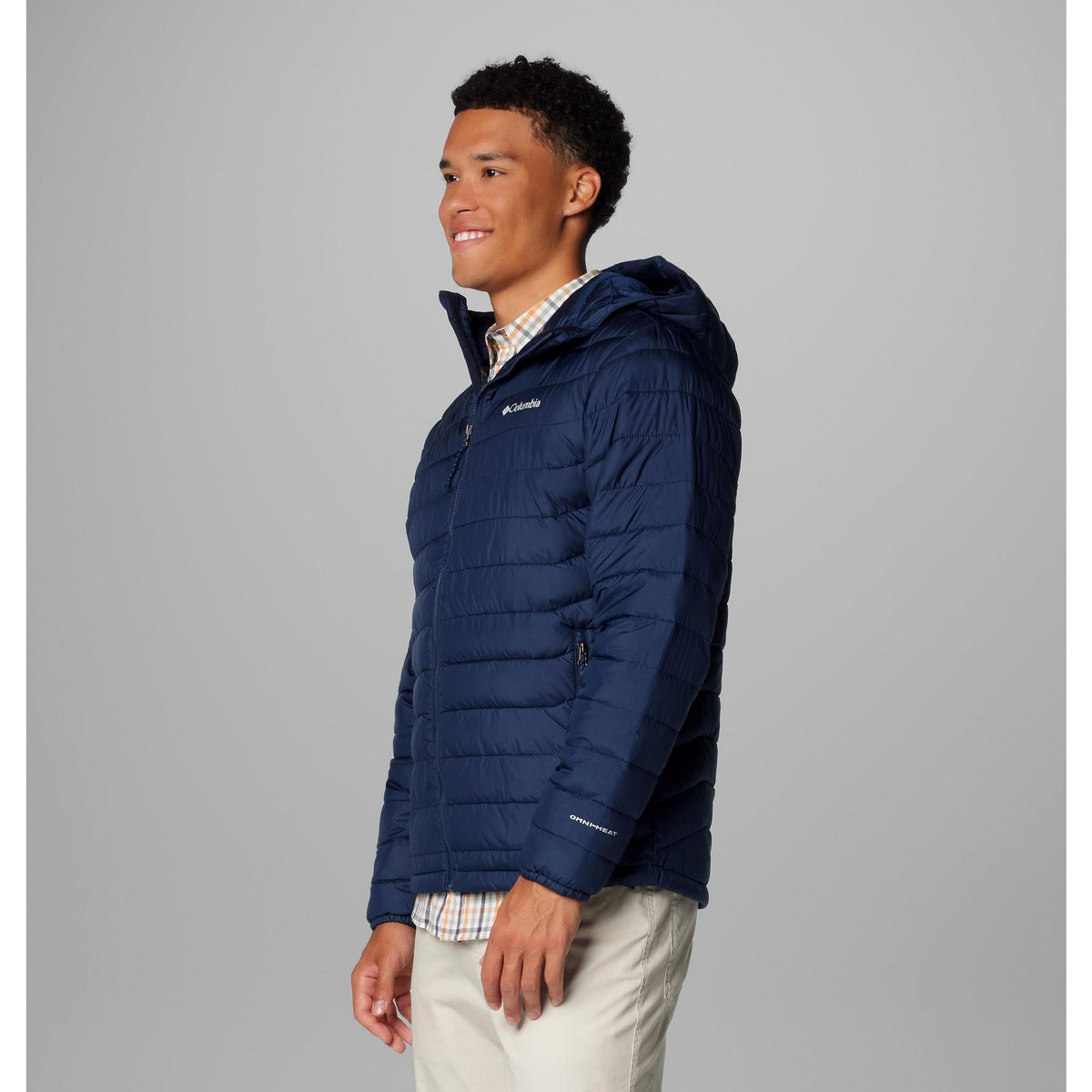 Columbia Men's Powder Lite II Hooded Jacket - Collegiate Navy