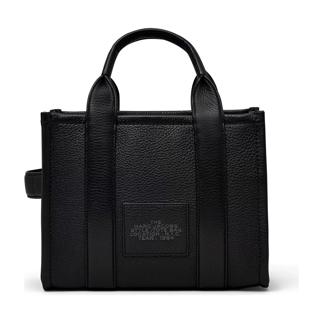 Marc Jacobs The Leather Small Tote Bag - BLACK