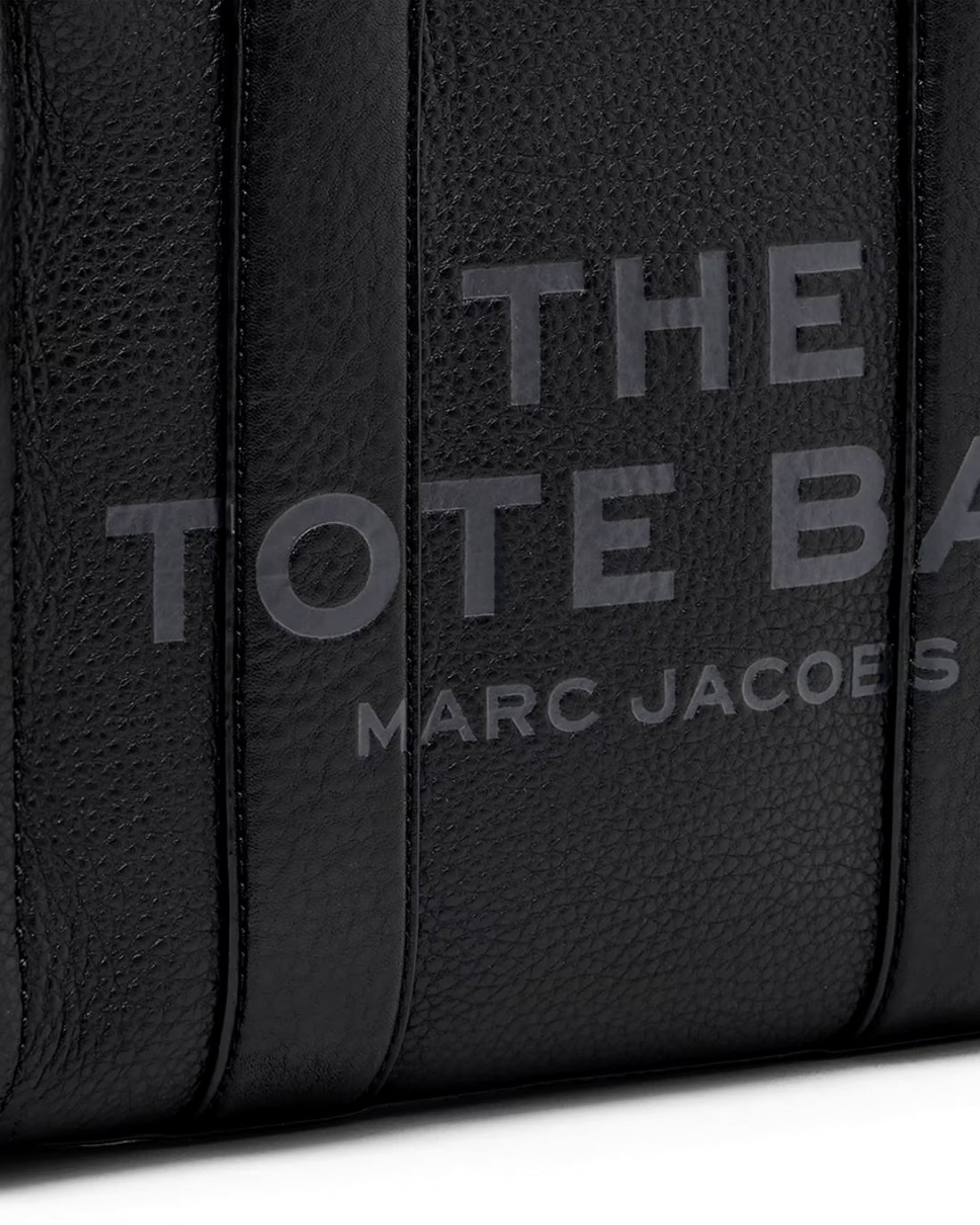 Marc Jacobs The Leather Small Tote Bag - BLACK