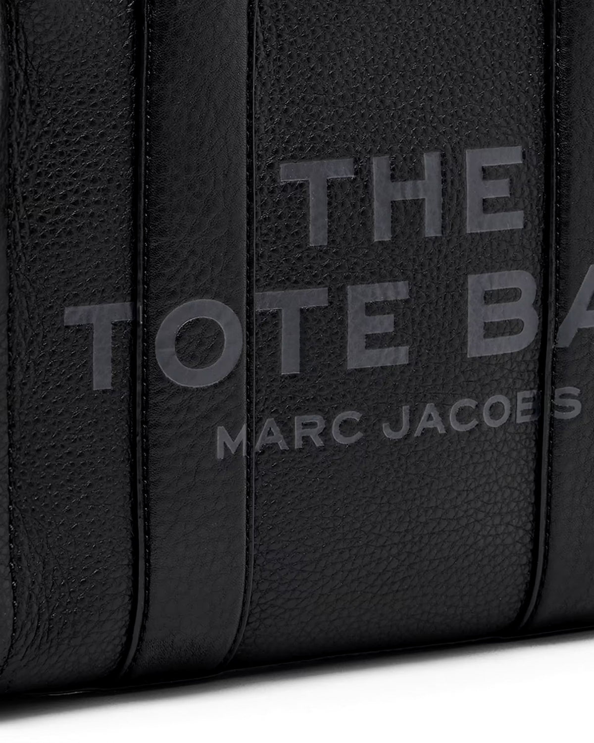 Marc Jacobs The Leather Small Tote Bag - BLACK