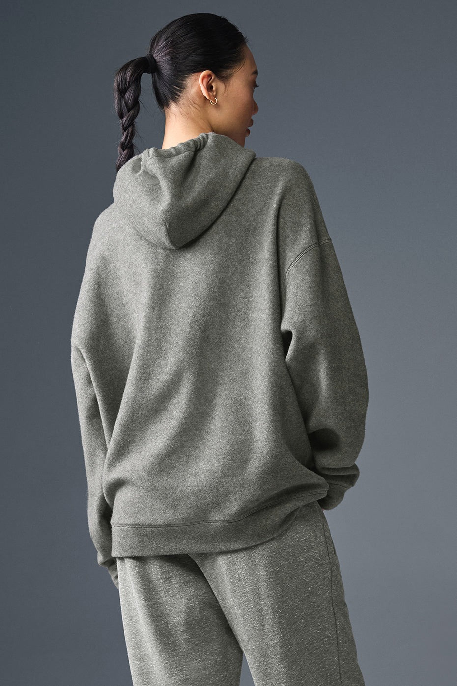 Alo Yoga Triumph Restore Hoodie - Grey Triblend