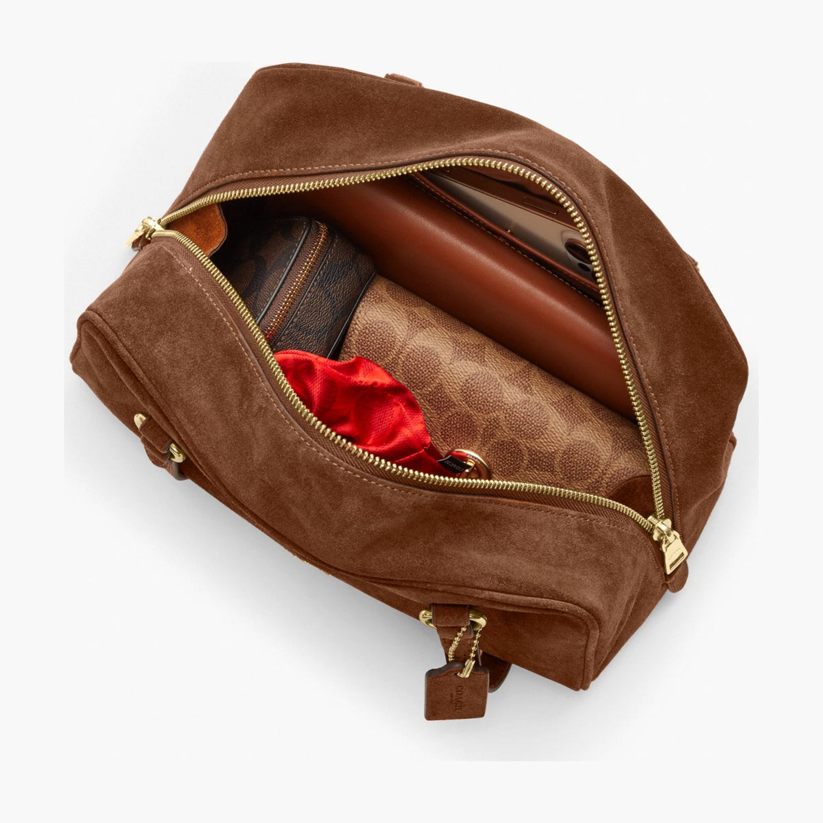 Coach Sydney Shoulder Bag - Gold/Warm Brown