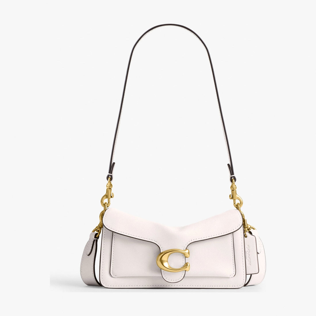 Coach Soft Tabby Shoulder Bag 20 - Brass/Chalk