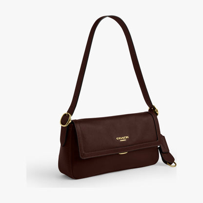 Coach Etta Small Flap Shoulder Bag - Gold/Maple