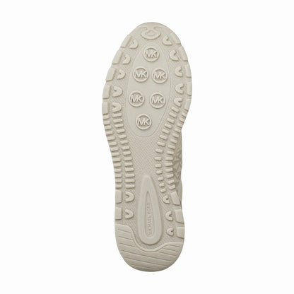 Michael Kors Remy Mixed-Media Trainer - VANILLA COMBO