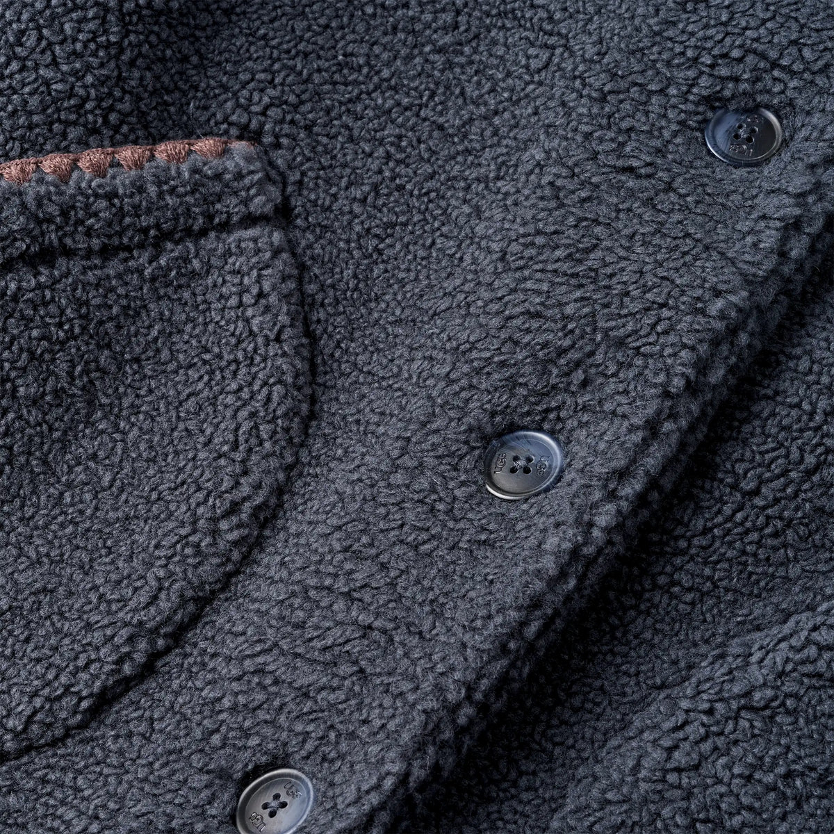 UGG Nikia Collared Jacket - Eve Blue