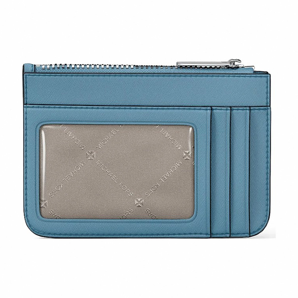 Michael Kors Jet Set Saffiano Leather Coin Purse - DENIM
