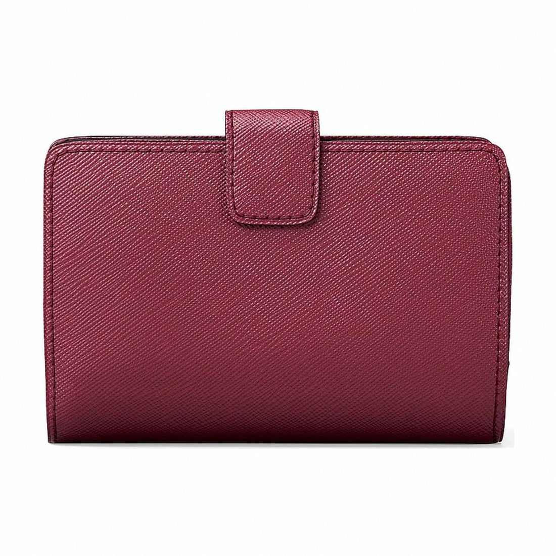 Michael Kors Medium Saffiano Leather Wallet - MAROON