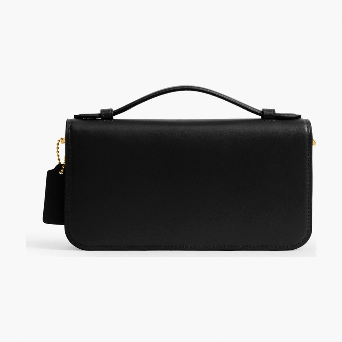 Coach New York Elora Top Handle Crossbody Bag - Brass/Black