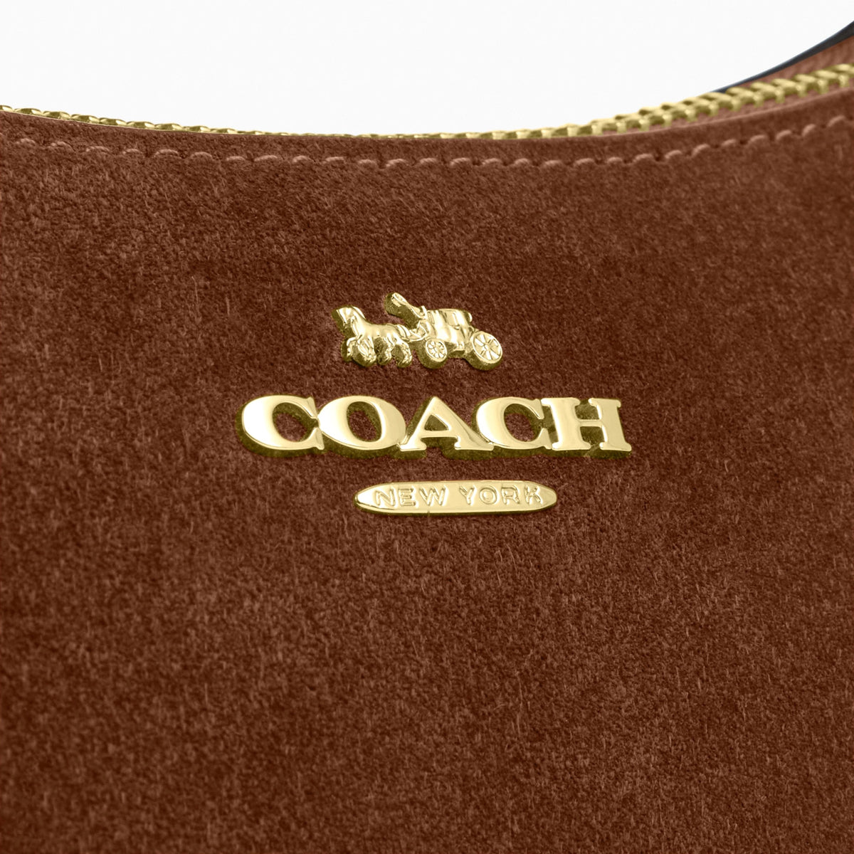 Coach Teri Mini Crossbody Bag - Gold/Warm Brown
