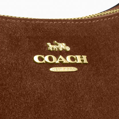 Coach Teri Mini Crossbody Bag - Gold/Warm Brown