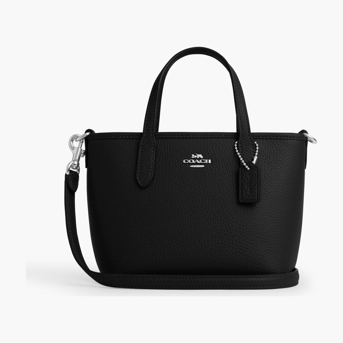 Coach City Mini Tote Bag - Silver/Black