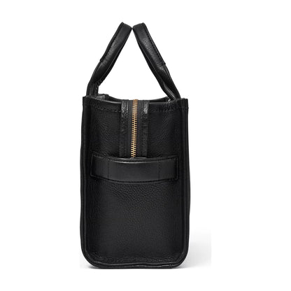 Marc Jacobs The Leather Small Tote Bag - BLACK