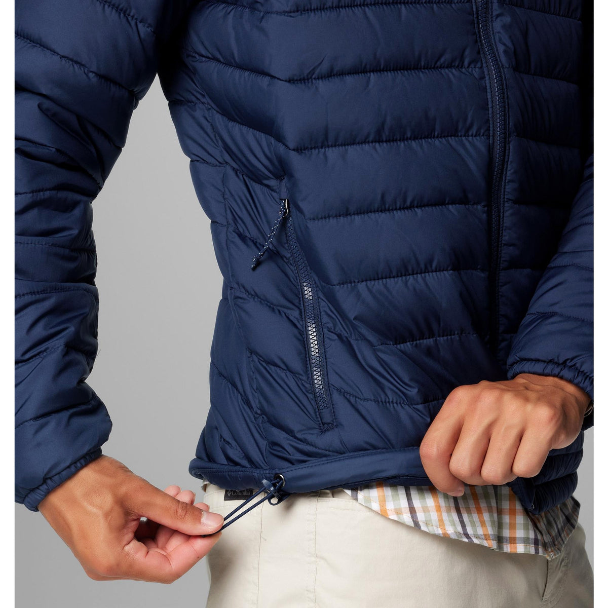 Columbia Men's Powder Lite II Hooded Jacket - Collegiate Navy