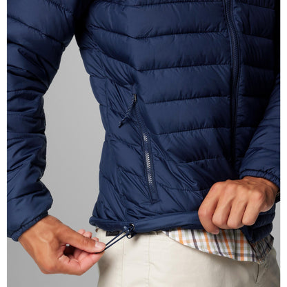 Columbia Men's Powder Lite II Hooded Jacket - Collegiate Navy