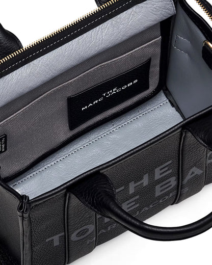 Marc Jacobs The Leather Small Tote Bag - BLACK