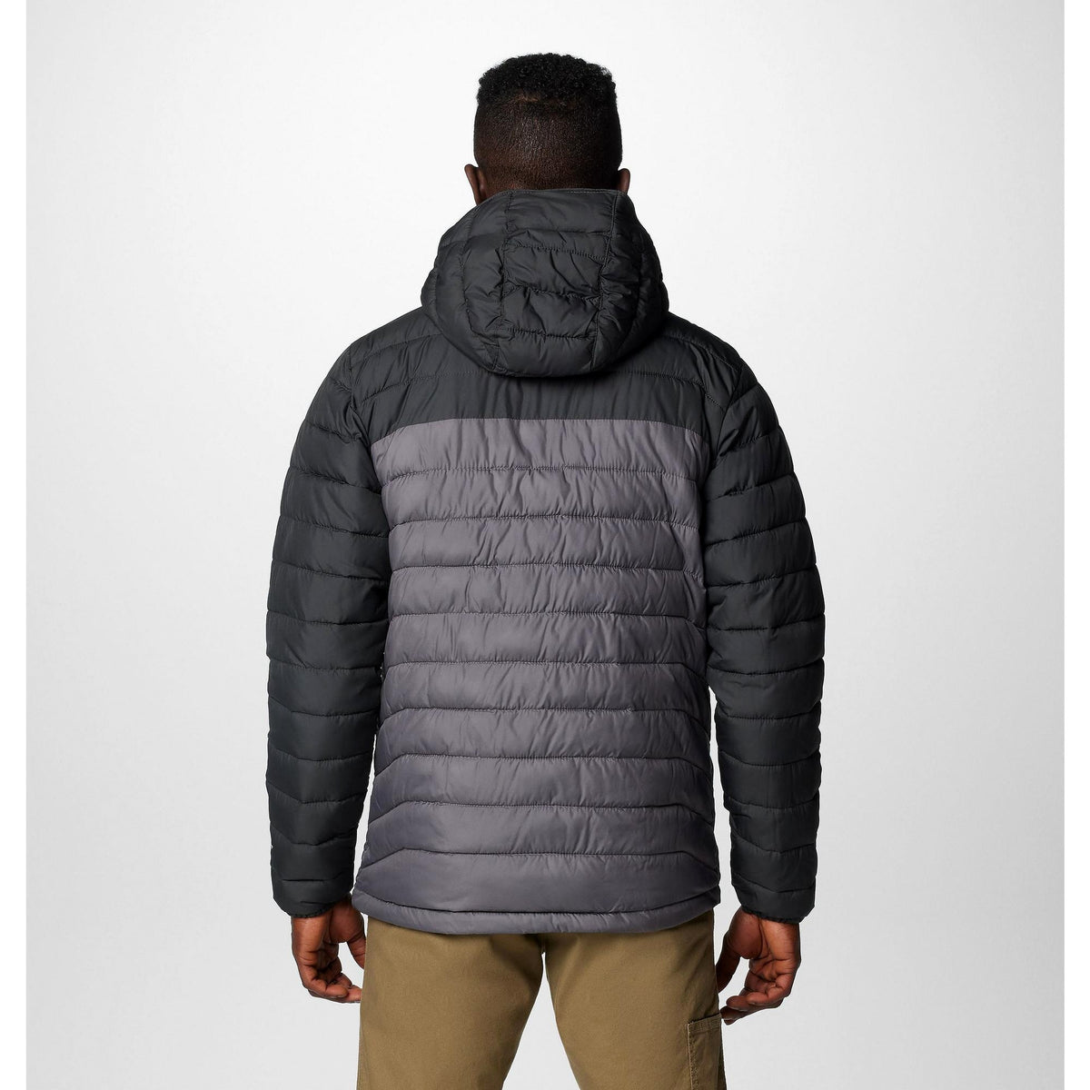 Columbia Men's Powder Lite II Hooded Jacket - City Grey, Shark