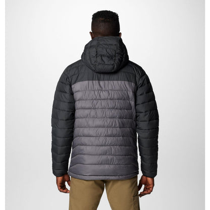 Columbia Men's Powder Lite II Hooded Jacket - City Grey, Shark