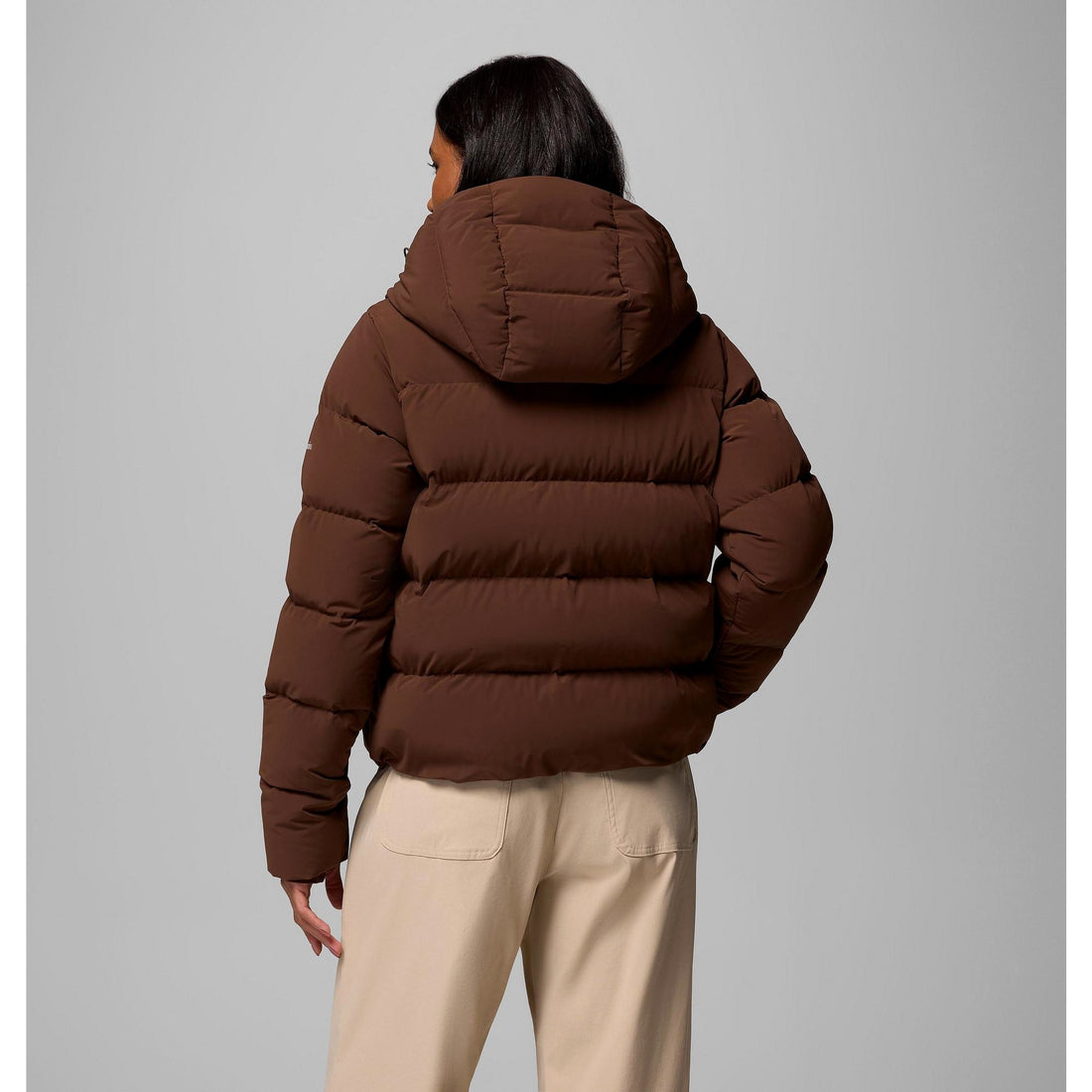 Columbia Women's Amaze Puff Hooded Jacket - Tobacco