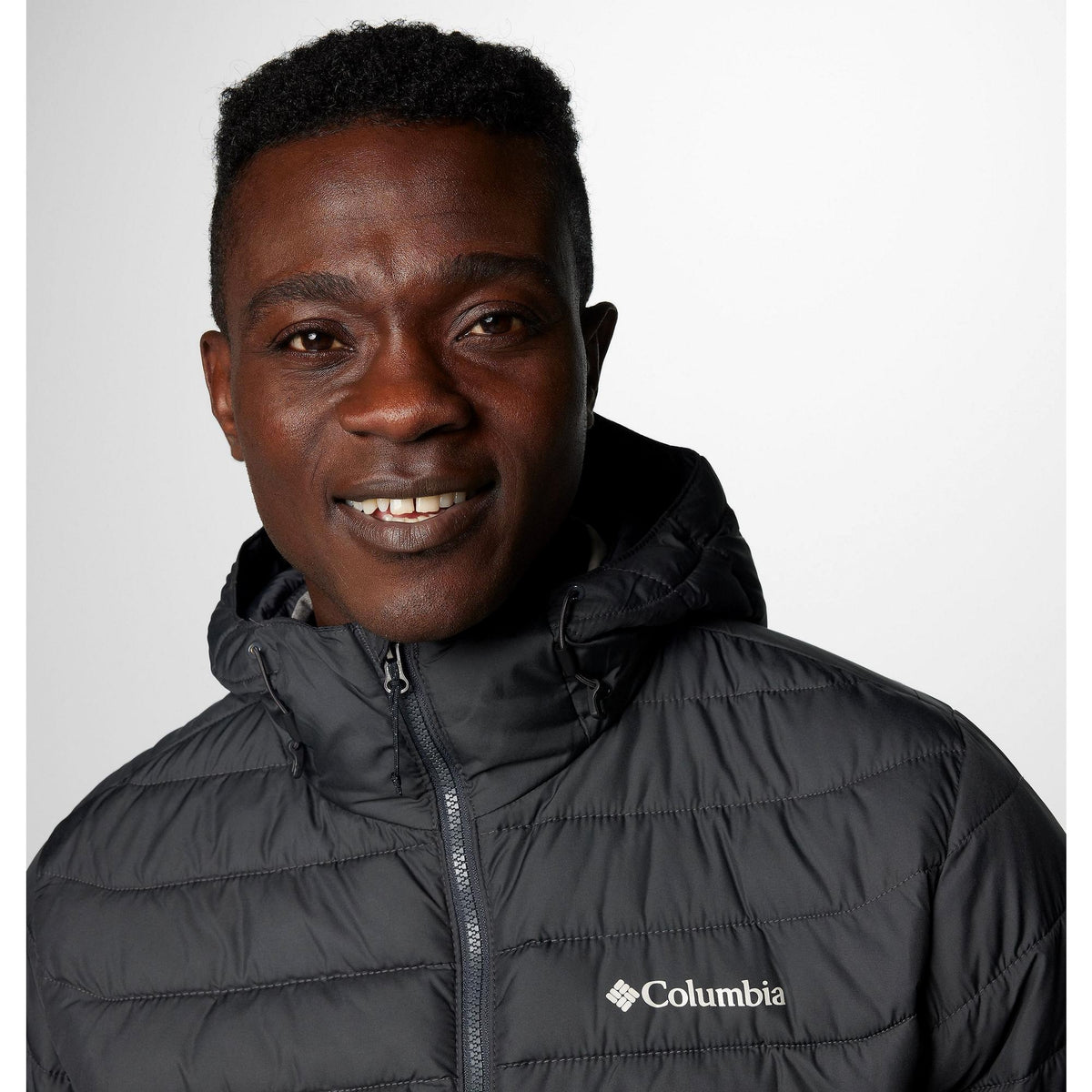 Columbia Men's Powder Lite II Hooded Jacket - City Grey, Shark
