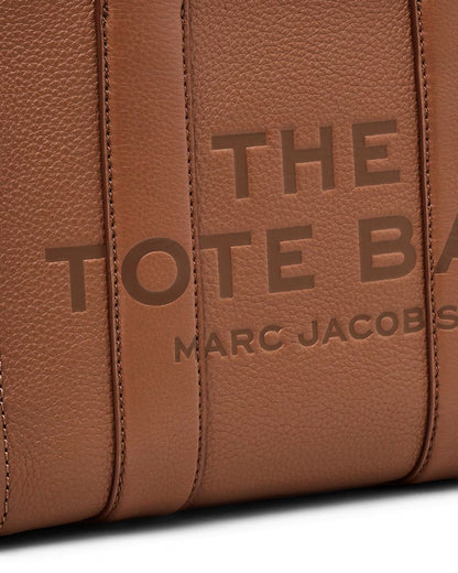 Marc Jacobs The Leather Small Tote Bag - ARGAN OIL