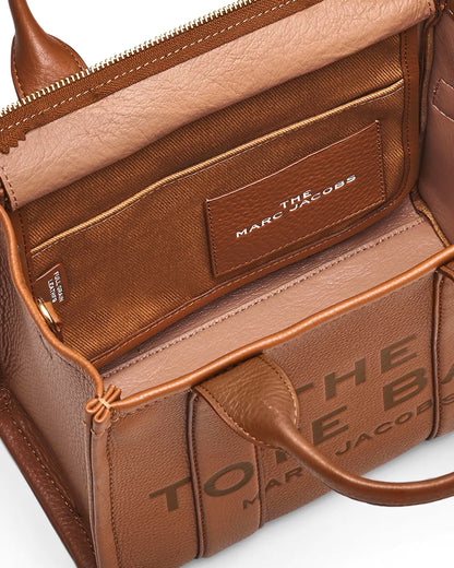 Marc Jacobs The Leather Small Tote Bag - ARGAN OIL