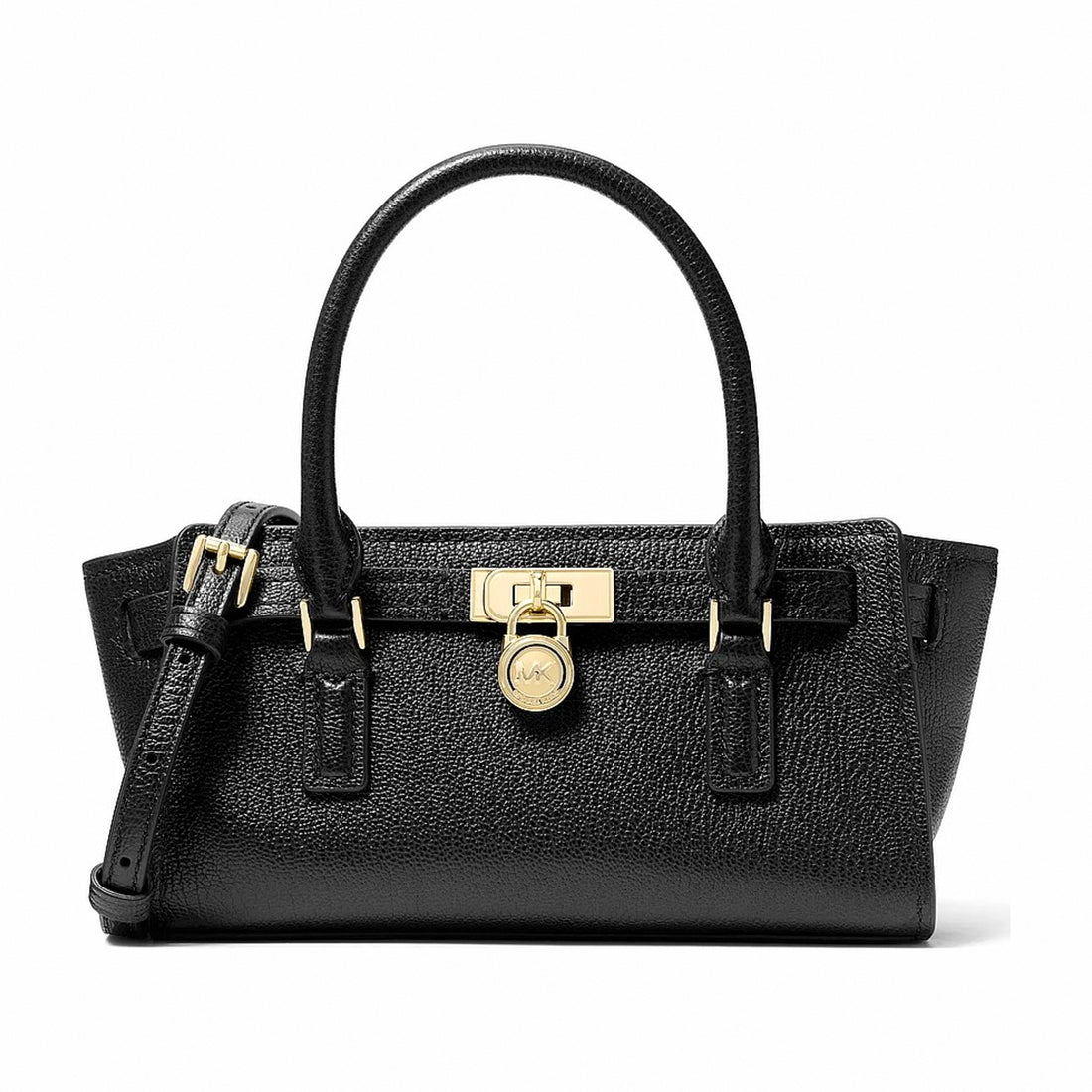 Michael Kors Hamilton Extra-Small Leather Crossbody Bag - BLACK