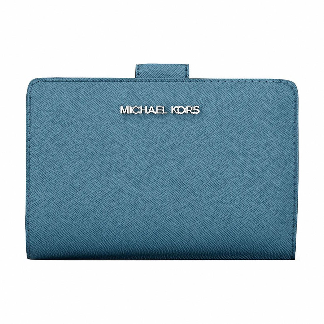 Michael Kors Medium Saffiano Leather Wallet - DENIM
