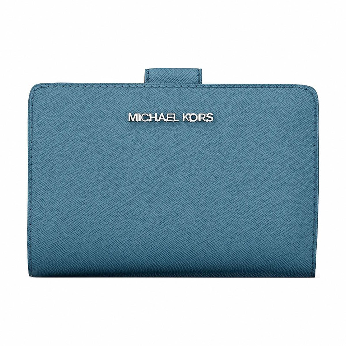 Michael Kors Medium Saffiano Leather Wallet - DENIM