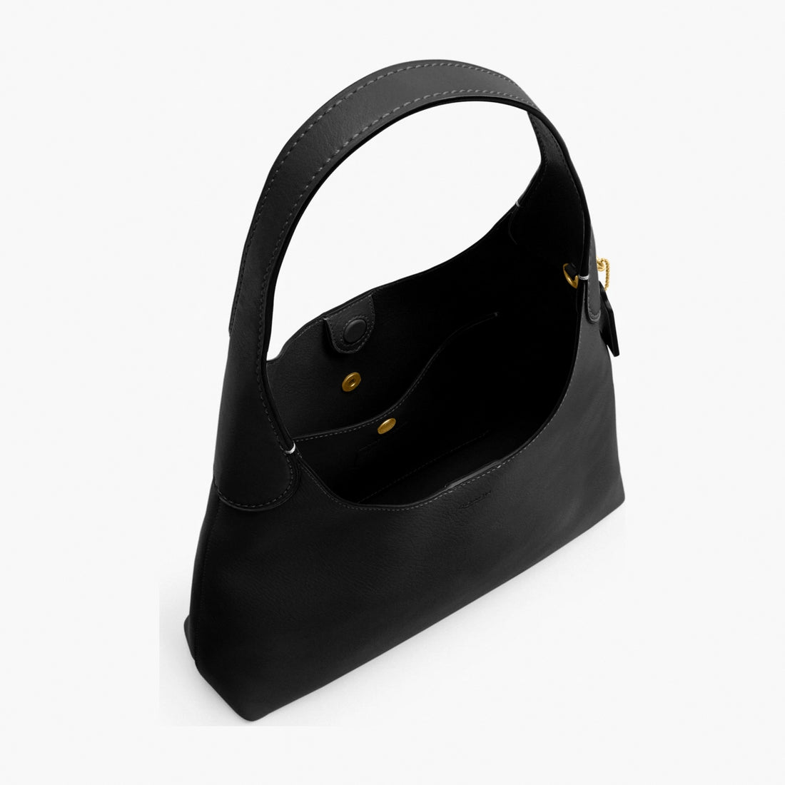 Coach Brooklyn Shoulder Bag 28 - Brass/Black