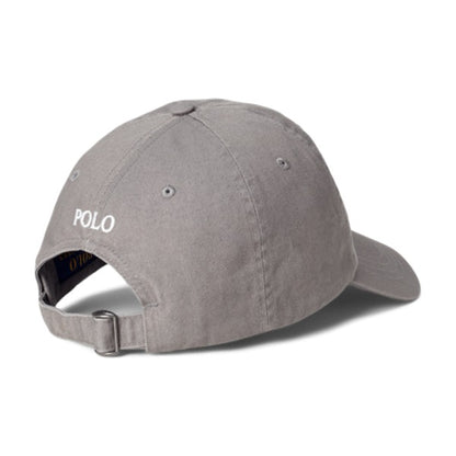 Polo Ralph Lauren The Iconic Cotton Chino Ball Cap - Perfect Grey/White