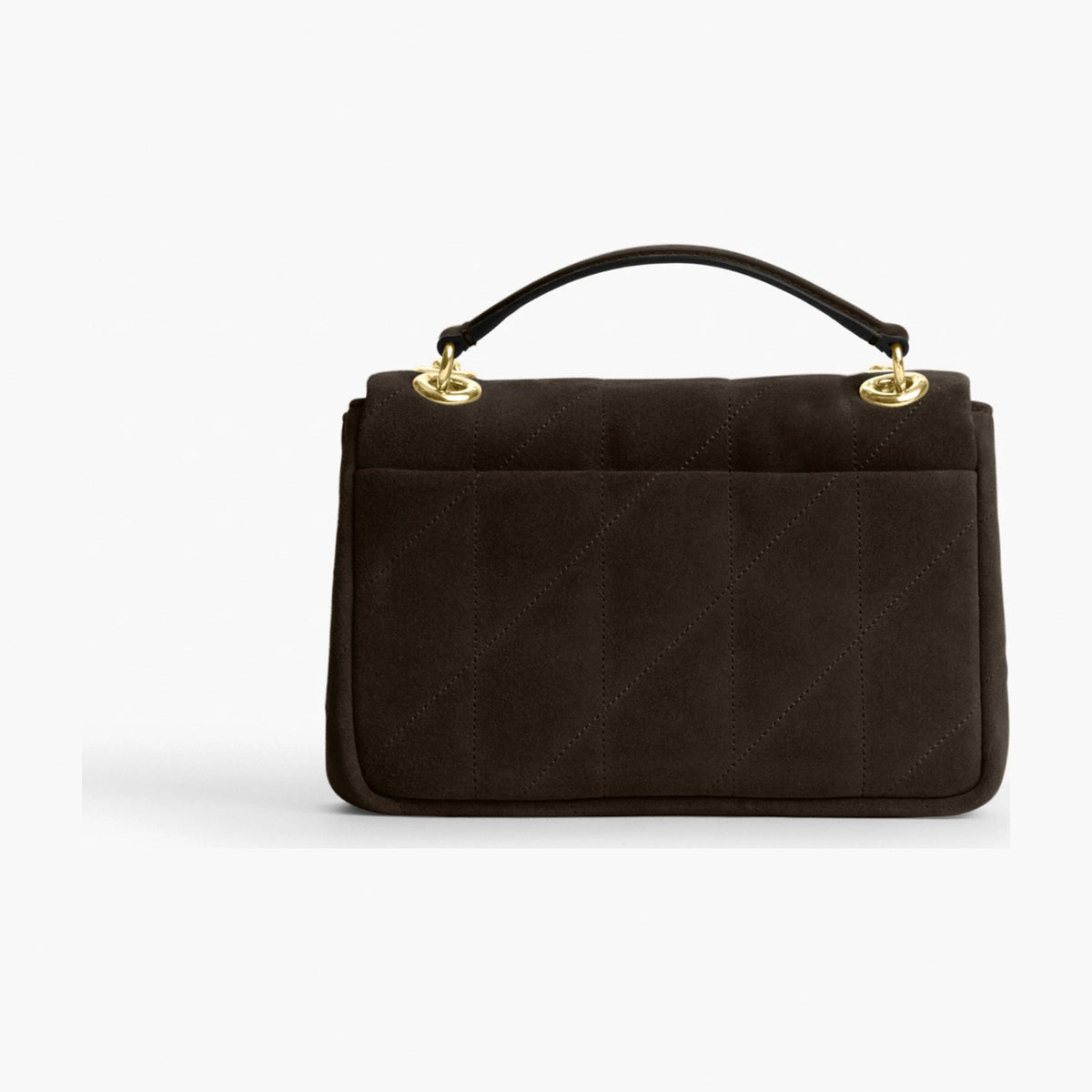 Coach Elodie Crossbody Bag 18 With Quilting - Im/Ebony