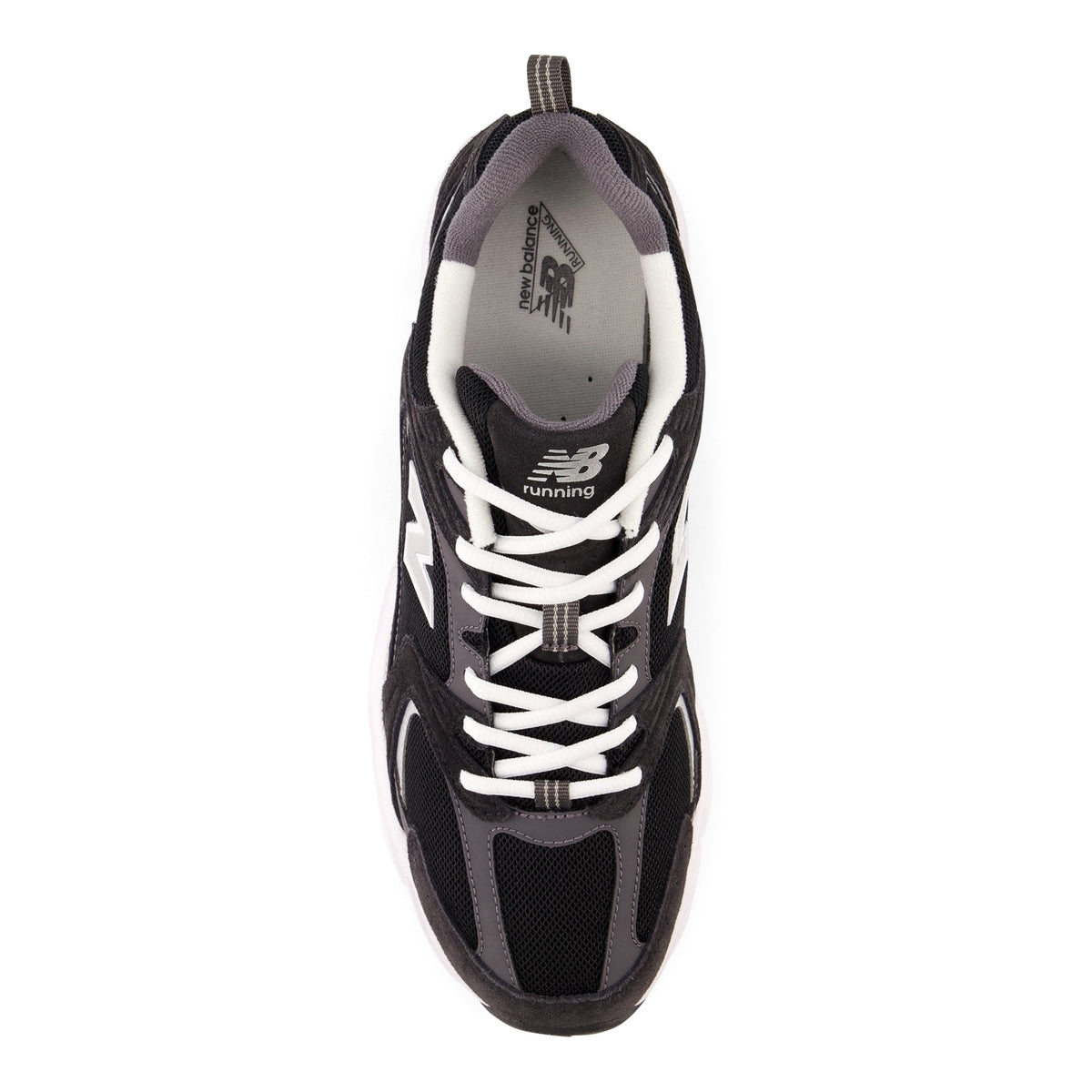 New Balance 530 - BLACK with MAGNET and Silver Metallic