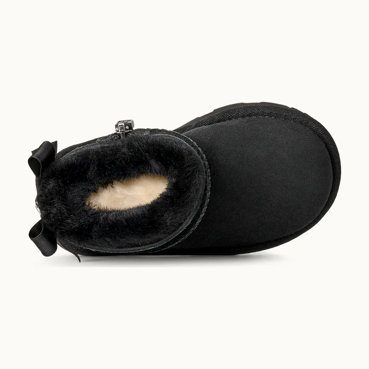 UGG Ultra Mini Bailey Bow - Black