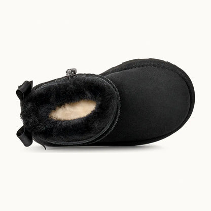 UGG Ultra Mini Bailey Bow - Black