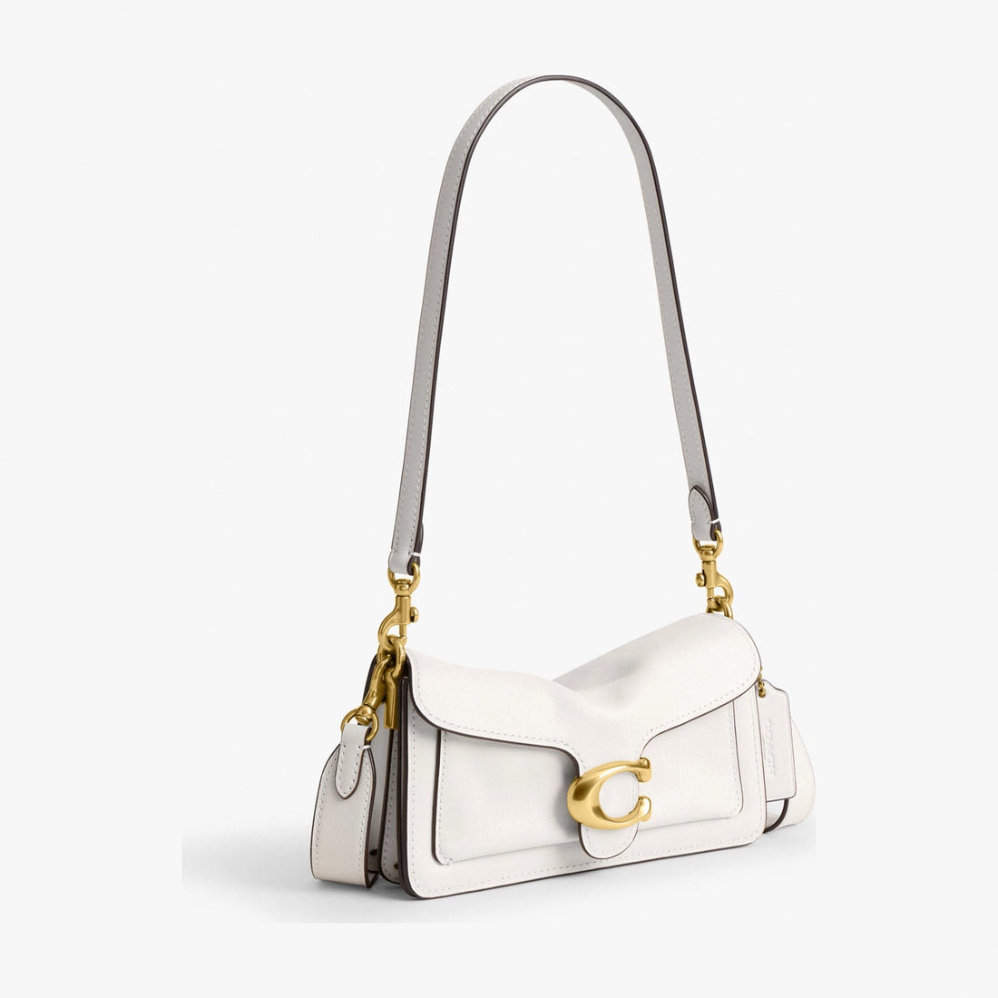 Coach Soft Tabby Shoulder Bag 20 - Brass/Chalk