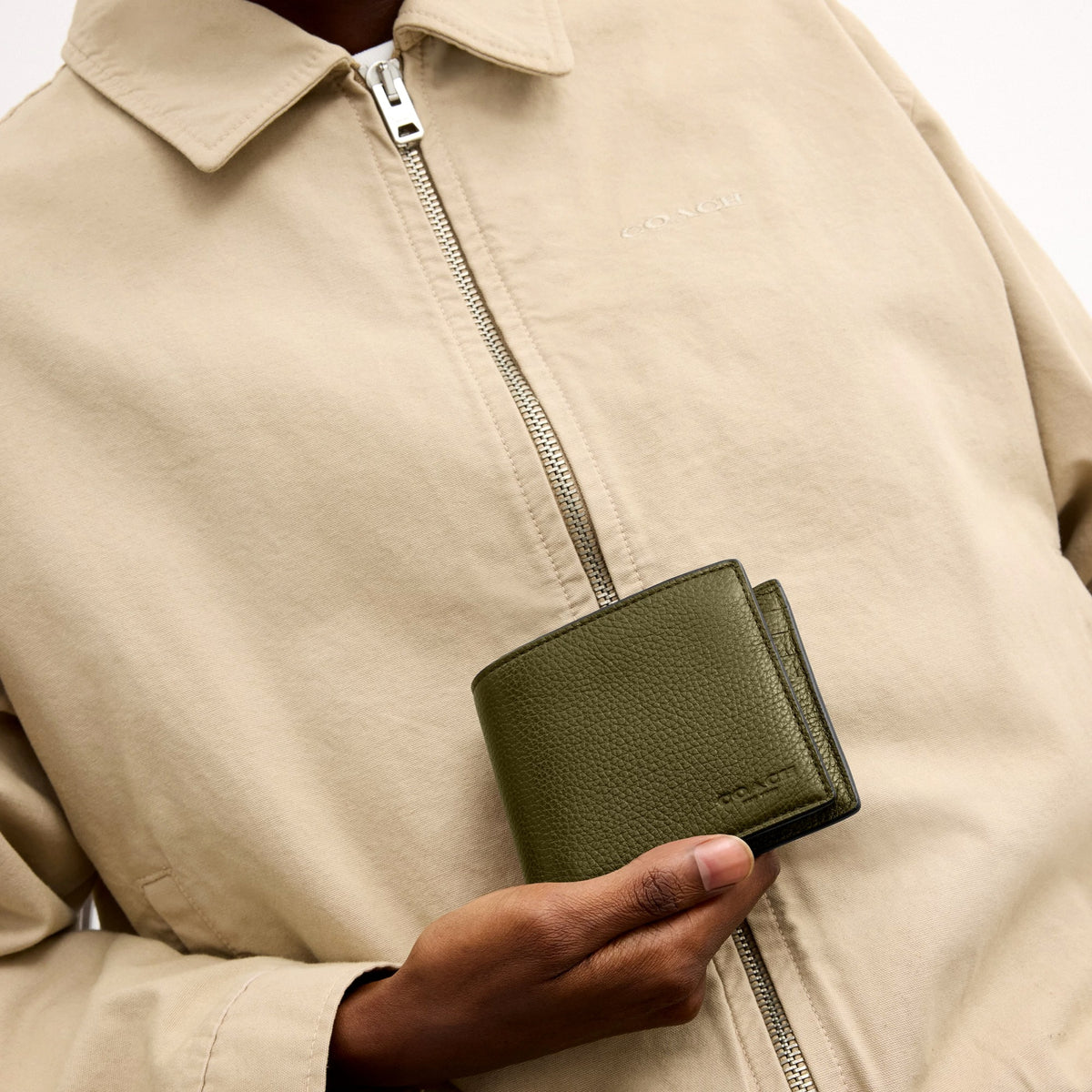 Coach 3-In-1 Wallet - Olive