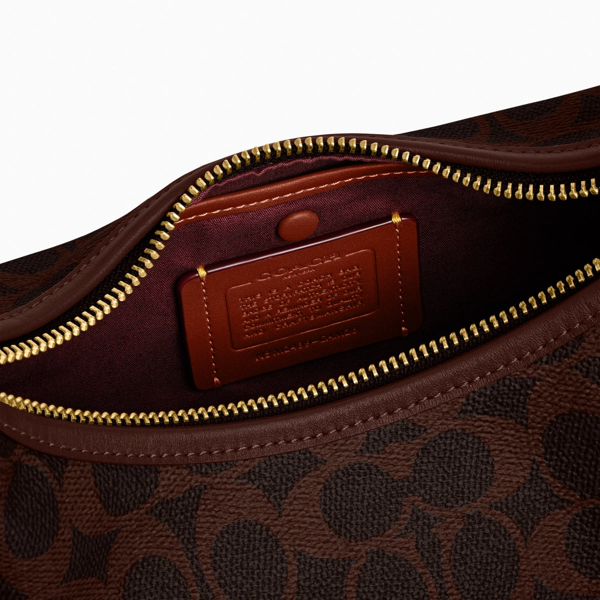Coach Juliet Shoulder Bag 25 In Signature Canvas - Brass/Maple Maple