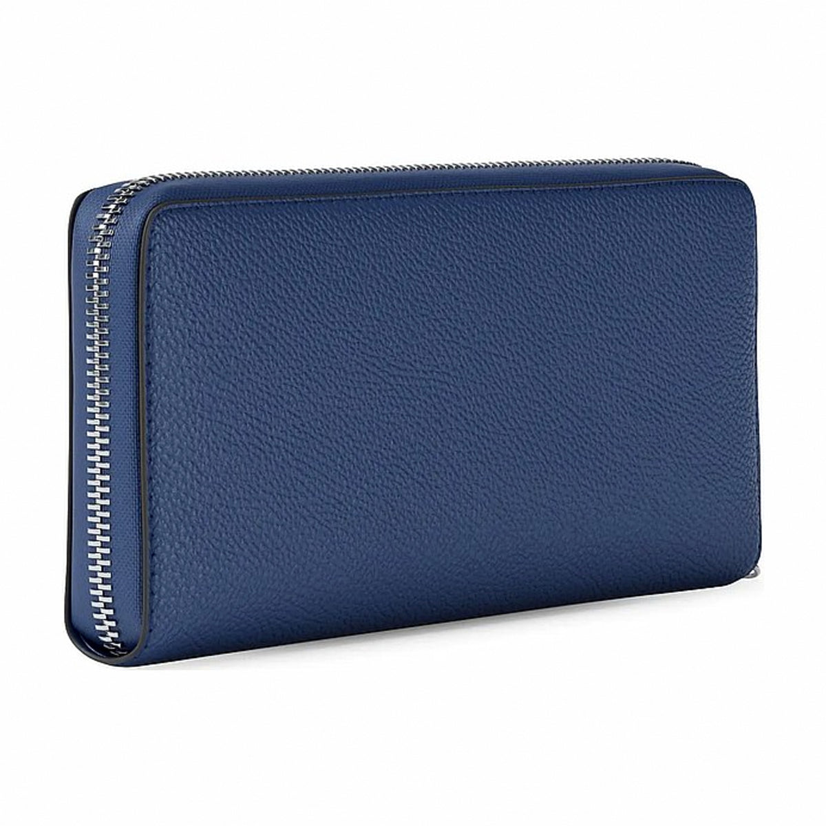 Michael Kors Large Pebbled Leather Continental Wallet - GALAXY BLUE