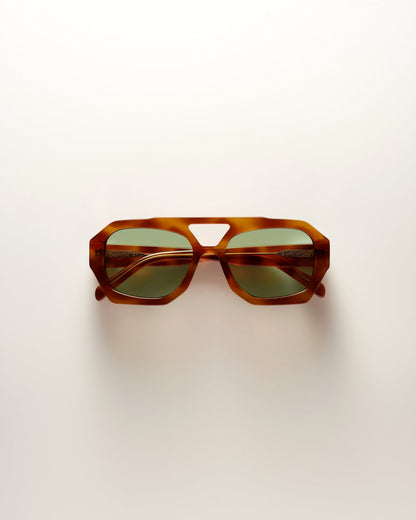 VEHLA River Sunglasses - Honey Tort/Sage
