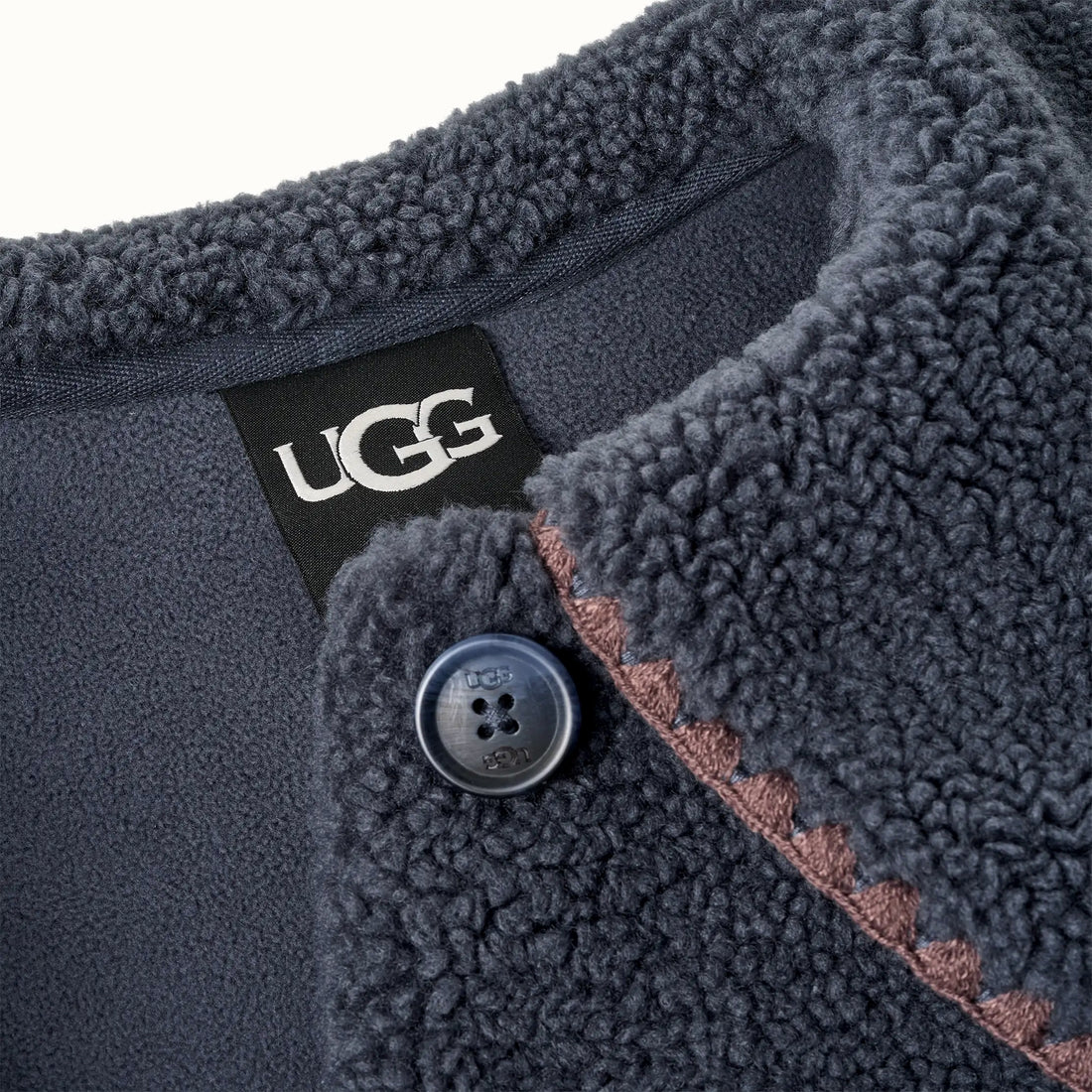 UGG Nikia Collared Jacket - Eve Blue