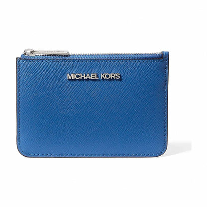 Michael Kors Jet Set Saffiano Leather Coin Purse - GALAXY BLUE