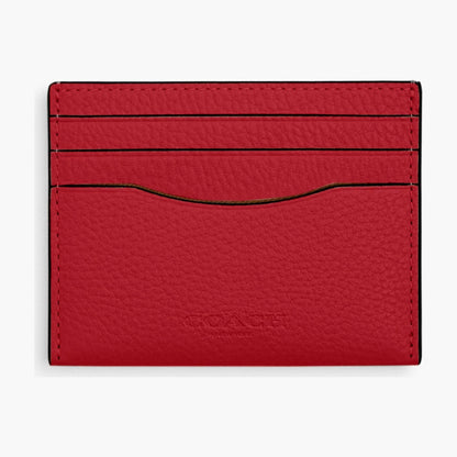 Coach Slim ID Card Case - Poppy