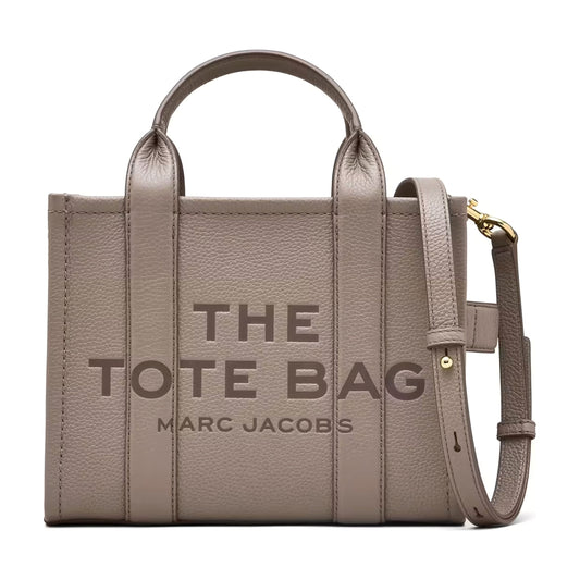 Marc Jacobs The Leather Small Tote Bag - ARGAN OIL
