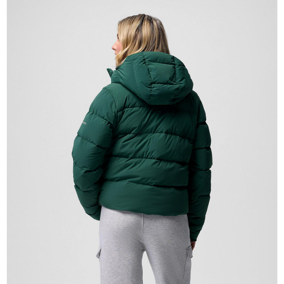 Columbia Women's Amaze Puff Hooded Jacket - Rain Forest