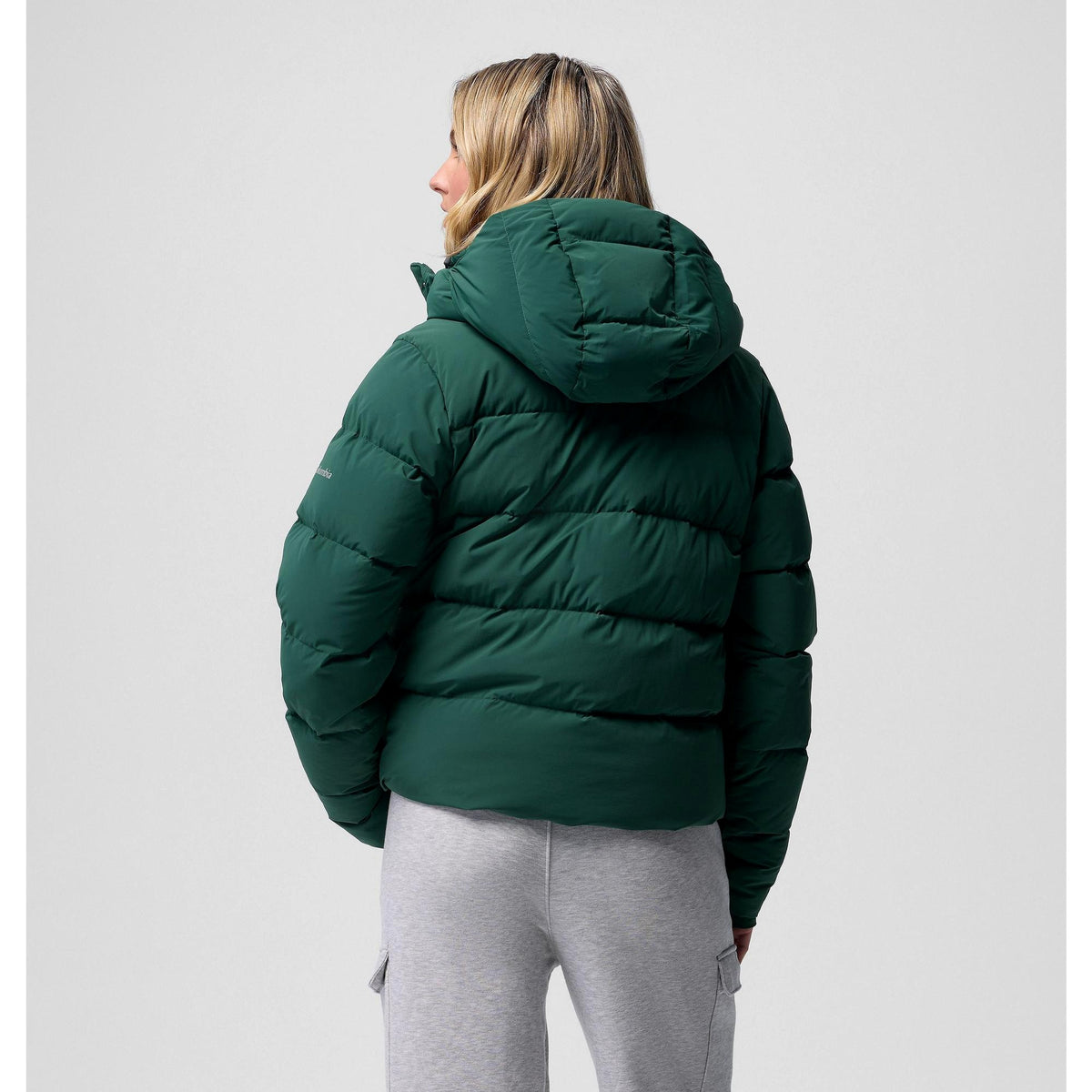 Columbia Women's Amaze Puff Hooded Jacket - Rain Forest