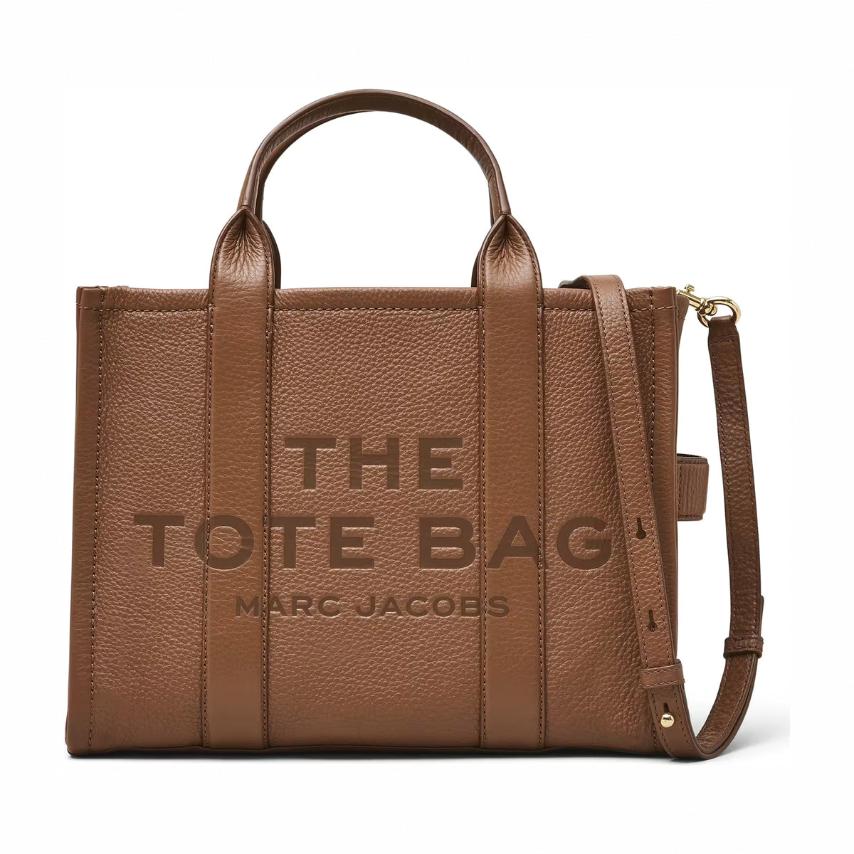 Marc Jacobs The Leather Medium Tote Bag - ARGAN OIL